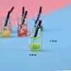 Hot Sale Miniature Fruit Beverage Drinks Bottle Charms Small Glass Material Resin Pendant for Earring Jewelry Making Souvenirs