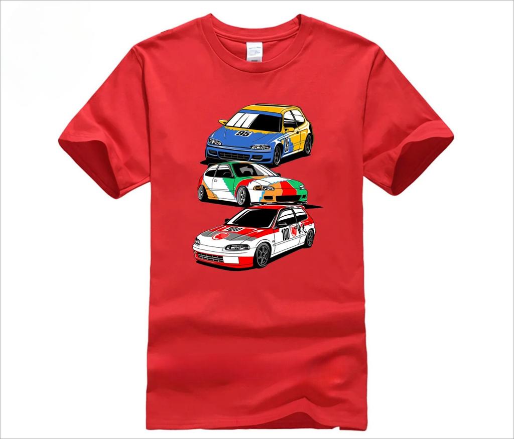Civic Eg6 Vtec Jdm Tshirt Japanese Classic Car Tee Ek9 Style Shirt For Unisex Perfect Gift For Him