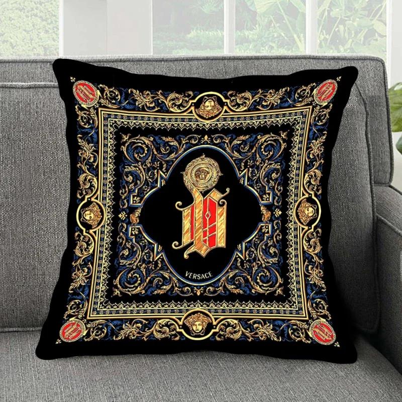 Квадратная наволочка роскошная чехол для подушки спальня гостиная автомобиль Офис досуг мода бренд наволочка, 30x30cm