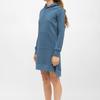 Women's Asymmetric Cotton Sweat Dress Short Mary BILL TORNADE