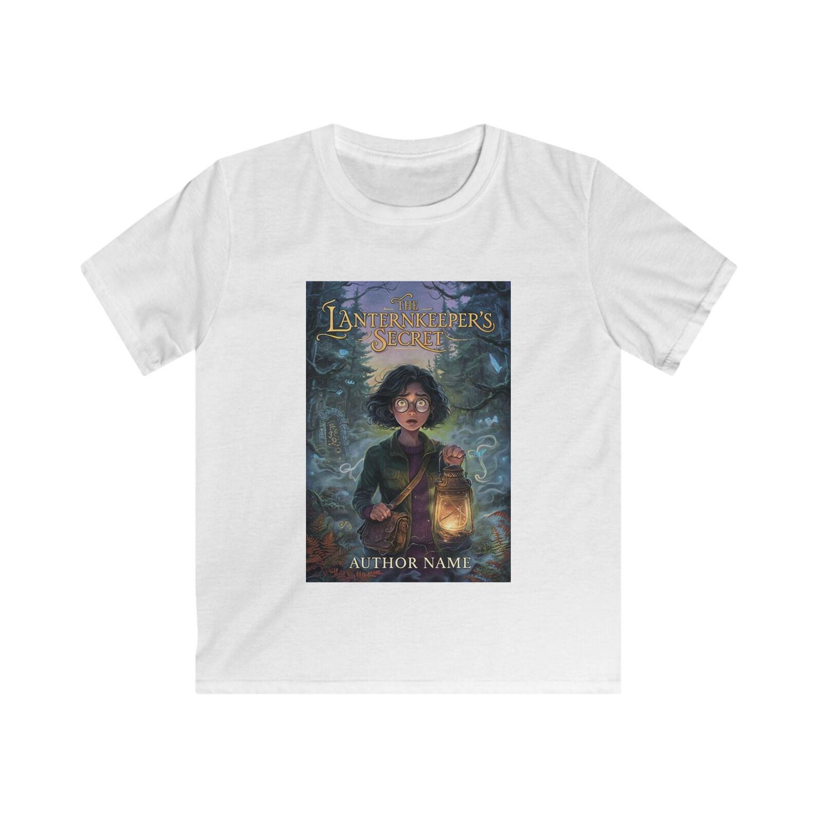Lanternbearer s Secret Kids Tee | Childrens Fantasy Adventure Book Cover Shirt 160