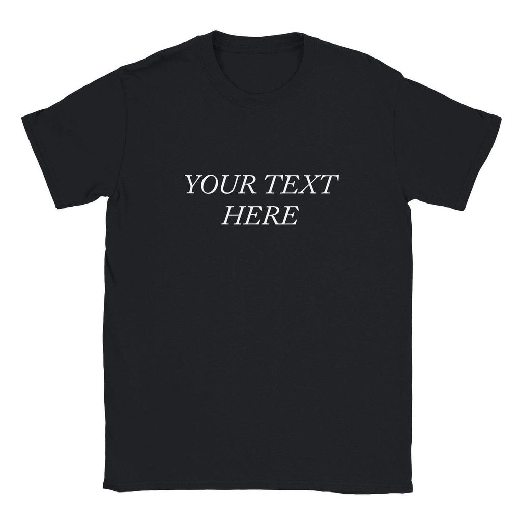 Custom Personalized T-Shirt | Your Design Here | Soft Feel DTG Ready Tee | Uniqu