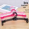 Soft Rubber Lingerie Hanger with Clips for Bras and Panties