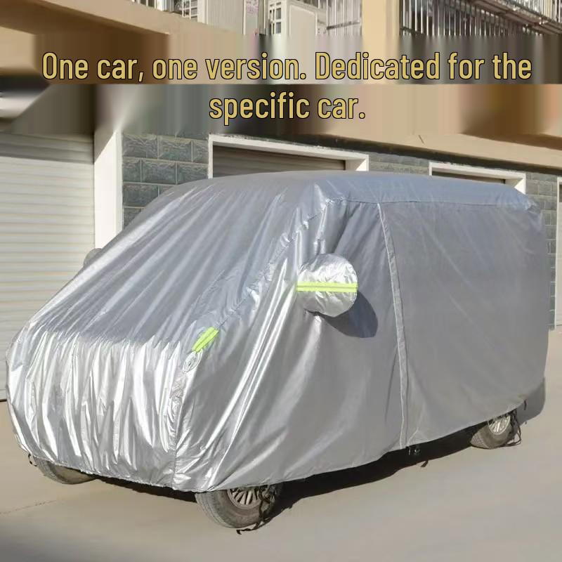 

Wuling Jinbei Car Cover - Sun, Rain & Dust Protection, Full Coverage Oxford Cloth
