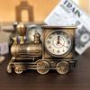 Vintage Locomotive Alarm Clock - Wake-Up & Back-to-School Gift for Students