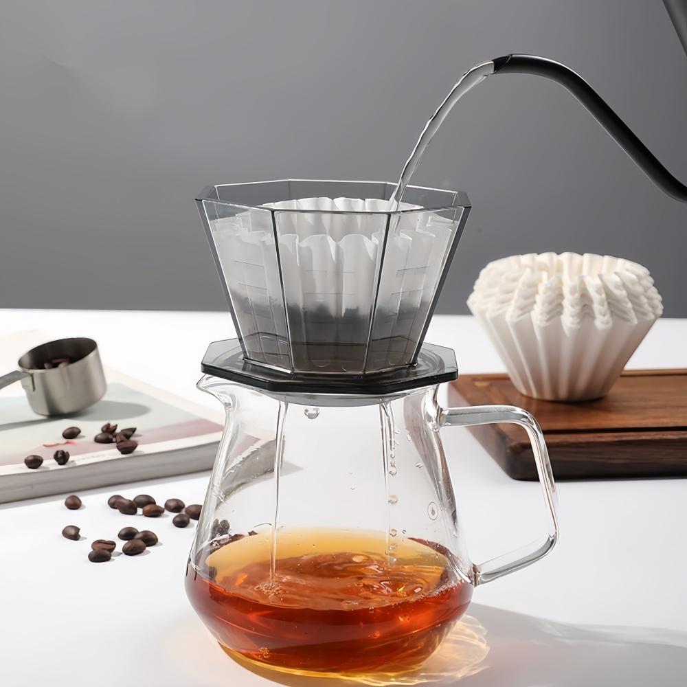 Bagua Tai Chi Kaffeefiltertasse Kuchenfiltertasse ABS Gleichmäßige Extraktion Einfach Hochwertig Langlebig Professionelles Kaffeezubehör