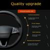 Hand Sewning Artificial Leather Car Steering Wheel Cover For Mercedes Benz A45 AMG W176 C63 W204 CLA C117 CLS S-Model 2011-2016