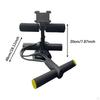 Abdominal Bar Exercise Sit-Up with Steel Tube Latex Foam Adjustable Resistance Stable