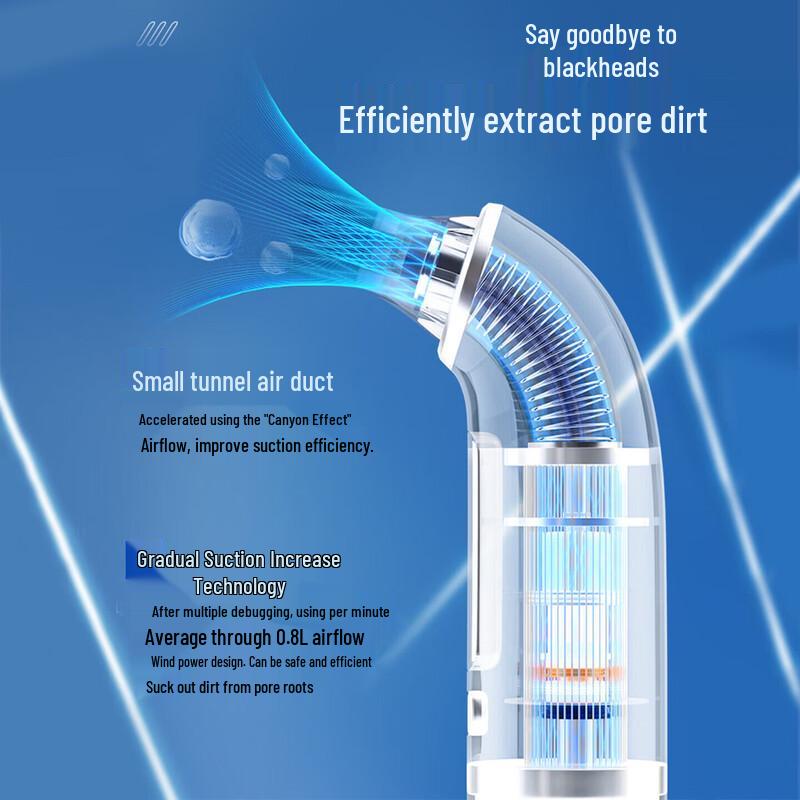 CHIGO Electric Pore Vacuum and Blackhead Remover CN plug (adapter included)