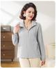 2026 Spring Fashion Sun Protection Jacket for Middle-Aged & Elderly Women - Lightweight, Stylish Summer Wear