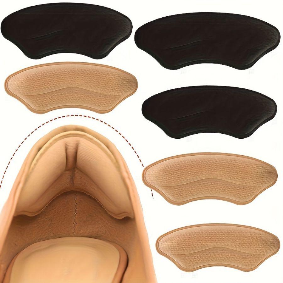 8pcs Heel Pads for Too Big Shoes Self-Adhesive Heel Protectors Heel Inserts Improve Shoe Fit And Comfort Prevent Heel Slippage