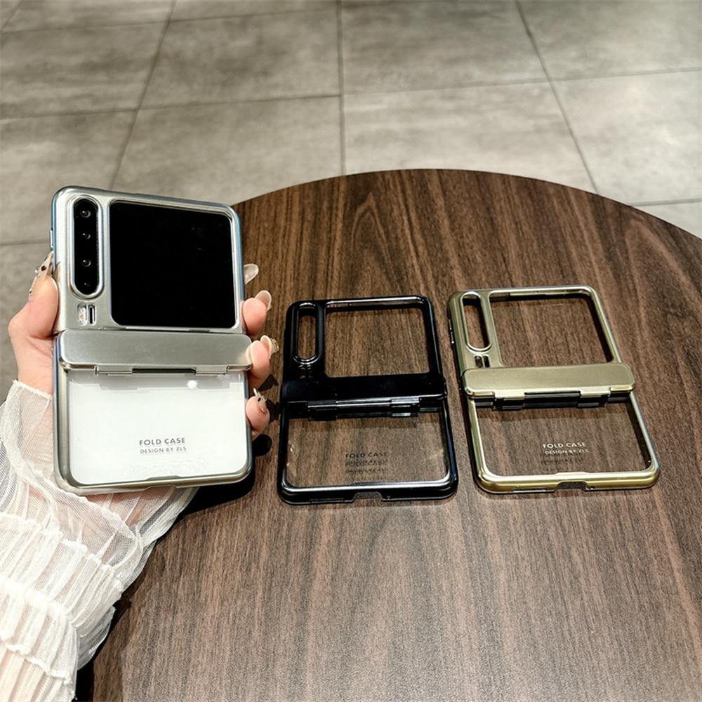 Pro Huawei Pura X Pouzdro Ochrana Pantu Galvanické Pokovování Tvrdý PC Průhledný Kryt na Telefon