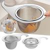 Kitchen Sink Drain Basket Stainless Steel Filterable Sink Caddy Organiser For Home
