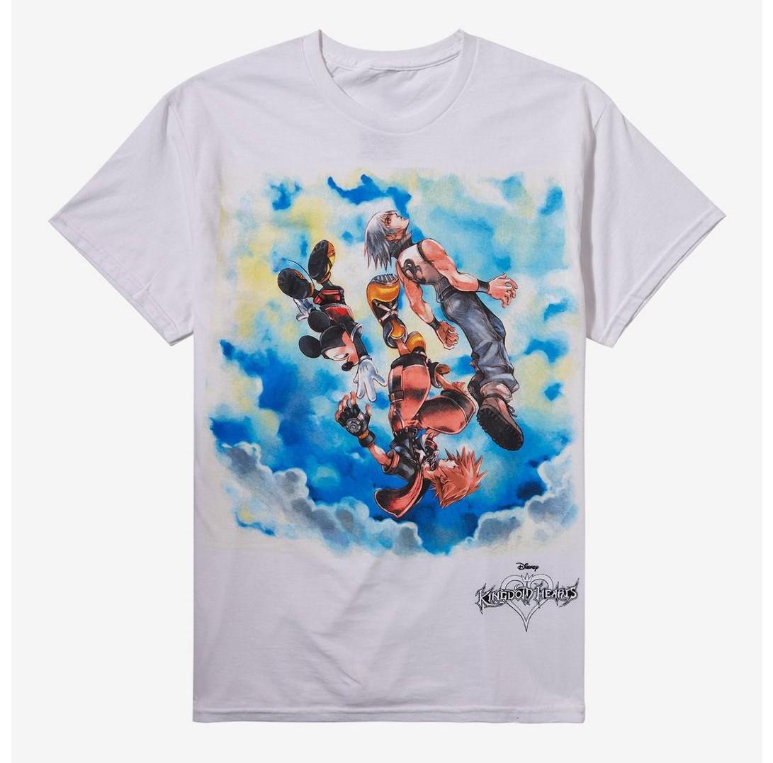 Disney Kingdom Hearts Trio Sky T-Shirt Unisex Size S To 5XL XL