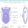 Epilators Hair Removal for Women with 21 Tweezers & LED Light, 2 Speeds Cordless Epilator for Women, Electric Hair Removal Epilators Rechargeable for
