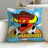 Popular Brand Toy Machine Cushion Cover Soft & Easy-Wash Pillow Case – Versatile For Couch, Bed, Travel And Office
