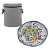 Storage Play Mat Diameter 150cm Tidying Up Mat Storage Box Storage Bucket Toy Box Easy To Tidy Up Drawstring Style Blocks Stuffed Toys Ideal for