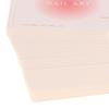 100Pcs Press-On Nail Packaging Display Handmade False Nail Design Swatch Show Card Manicure Sample Display