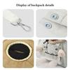 Pet Cat Canvas Handbag Portable Cat Dog Cute Fun Carrier Bags Soft Pet Carriers Outgoing Travel Pets Handbag with Safety buckle