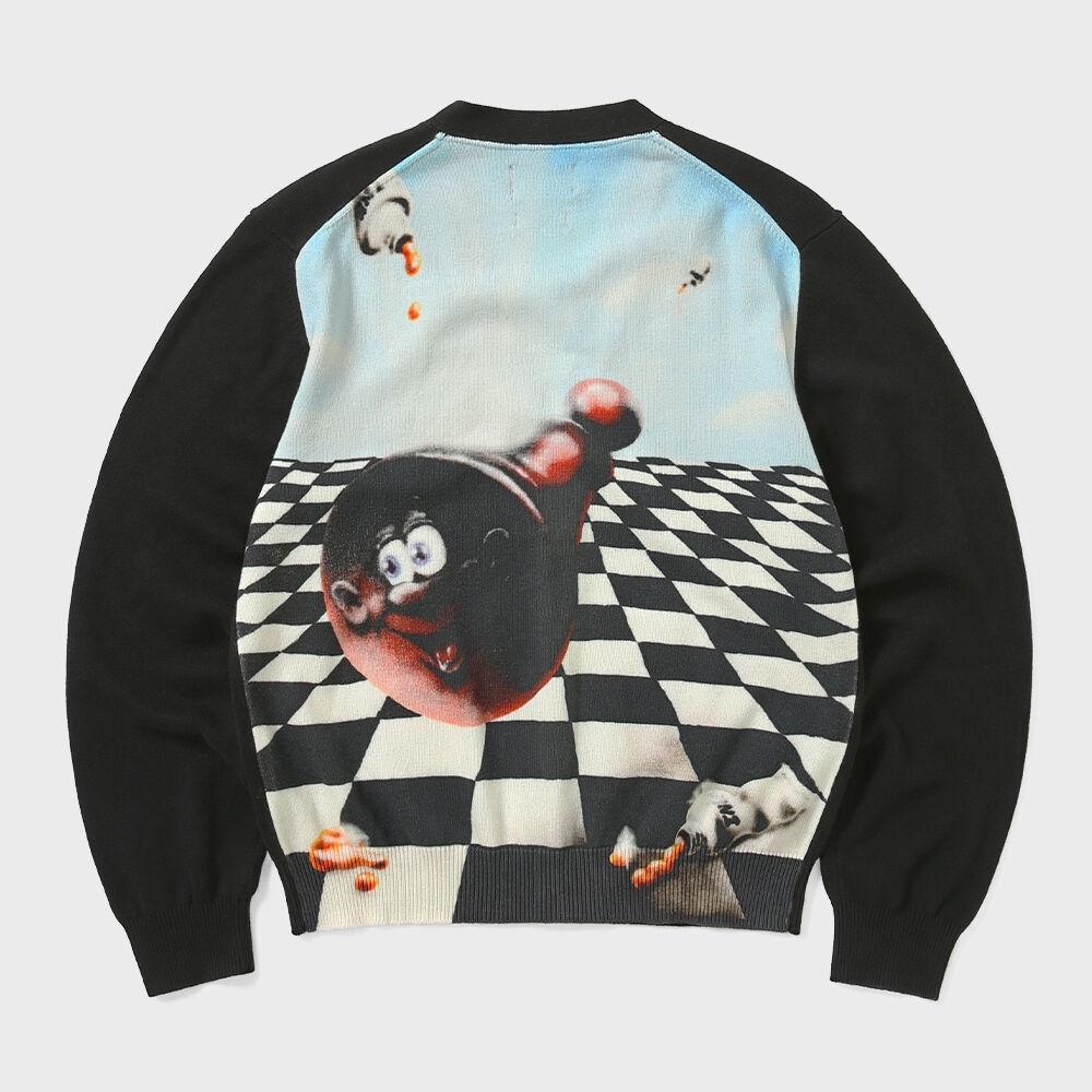 Это Никогда Не То Черный Кардиган на Молнии S