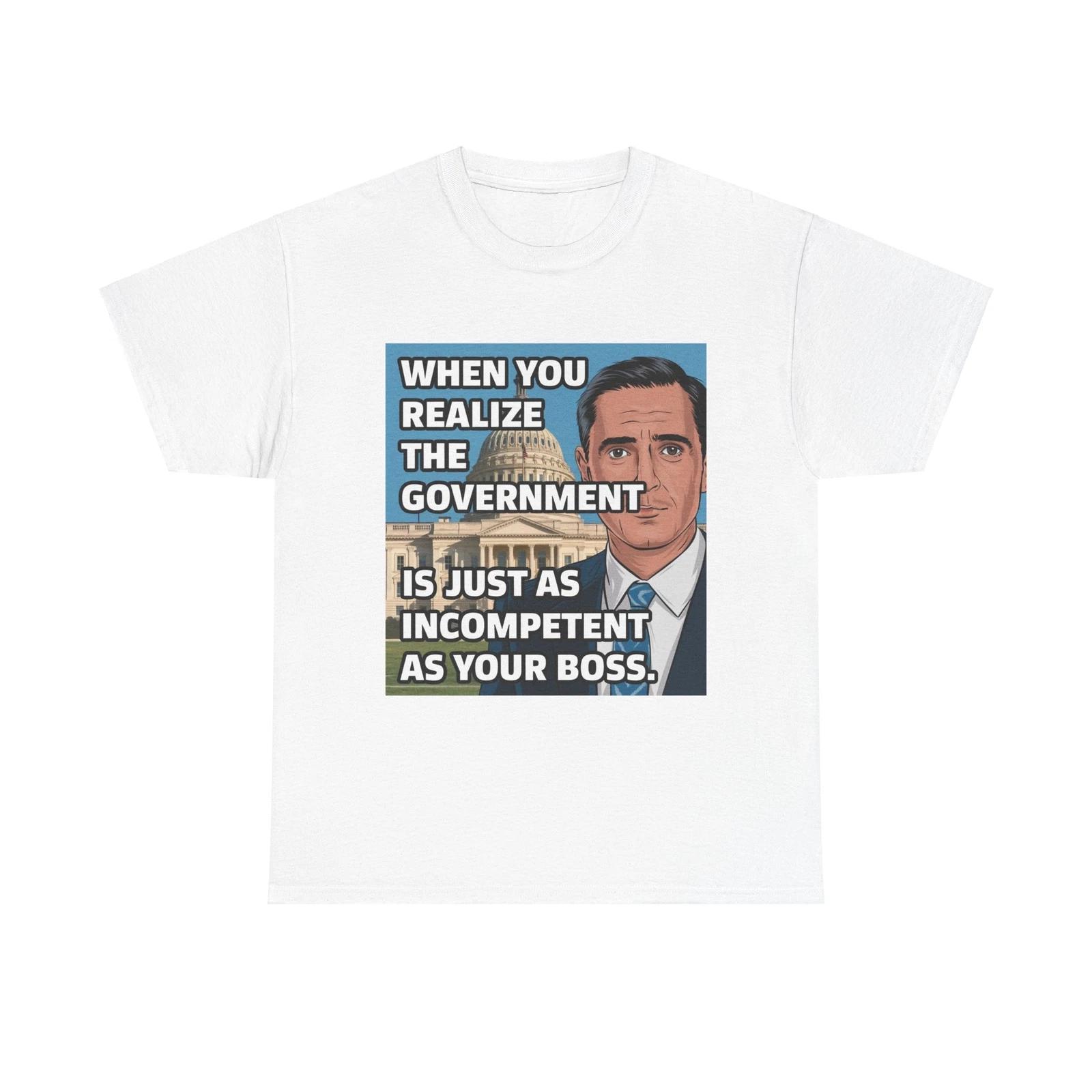 Funny Politic Meme Unisex Tee, Graphic T-shirt, Political Humor Shirt, Cotton M