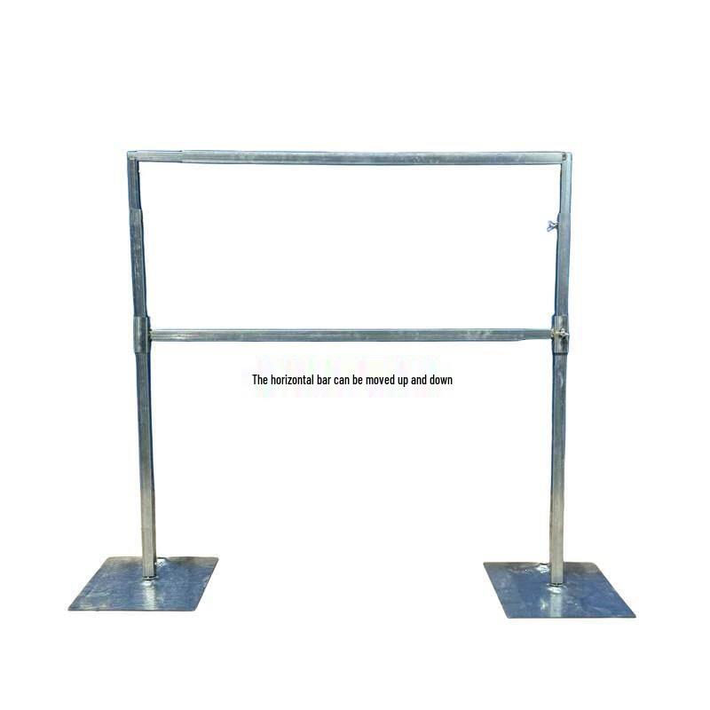 Retractable Iron Wedding Prop Stand for Sign-In Backgrounds