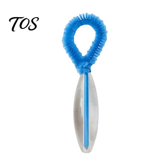 Delicate Area Cleaning Brush Belly Button Brush, Soft Bristle Navel Cleaner with Anti Slip Beaded Handle, Portable Body Care Tool for Travel,