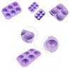 High-quality 3d 6-holes Half Ball Silicone Baking Mold For Creative Dessert Decorations