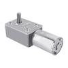 DC 12V Worm Gear Motor Double Shaft Geared Motor Universal Self Locking Motor  Industrial Machinery