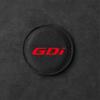 2pcs Car Badge Coasters Suede Water Cup Bottle Holder Anti-slip Mats Accessories For Hyundai Tucson Solaris GDI I20 I30 IX20 i10 B32
