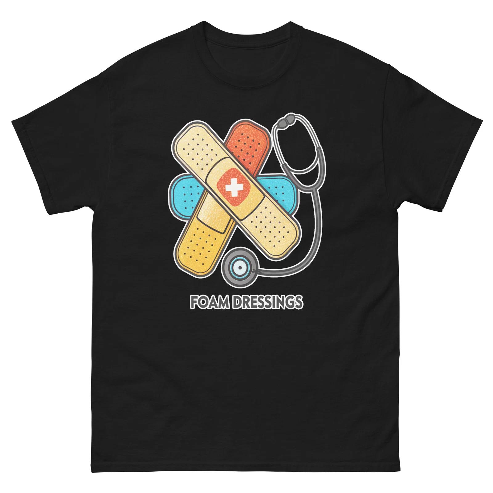 Foam Dressings Hospital Health Medical Safety T-Shirt M
