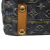 LOUIS VUITTON 2005 M95048 Monogram Denim Baggy GM Handbag blueUsed