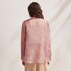 Zhaojun Silk New Chinese Style Embroidered Long Sleeve Blouse