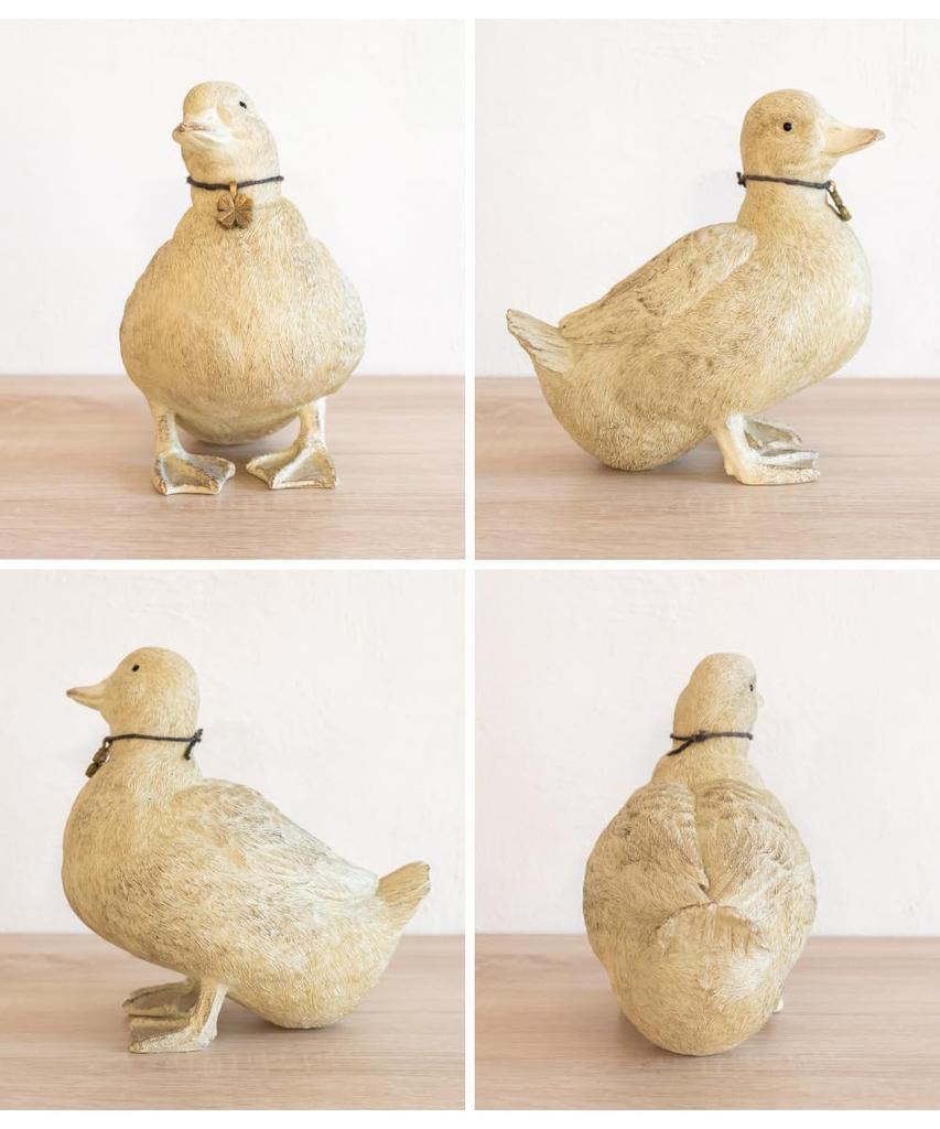 Duck Bird Garden Ornament Object Figurine Interior Decor Parent