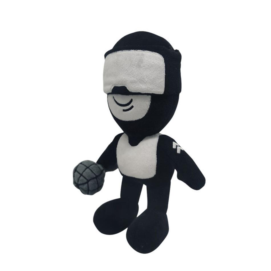 Horká hra Friday Night Funkin Plyšové hračky Roztomilé Anime Strašidelný měsíc Skid Pump FNF Sarvente Ruvyzvat Garcello Plněné panenky Dárek