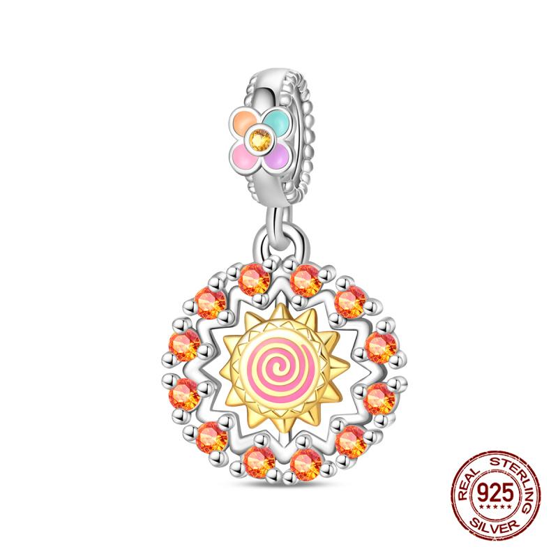 Original Charms Copper Hand Picking Star Safety Chain Charms Bead Fits 3Mm Original Bracelet Women Diy Jewelry Gift