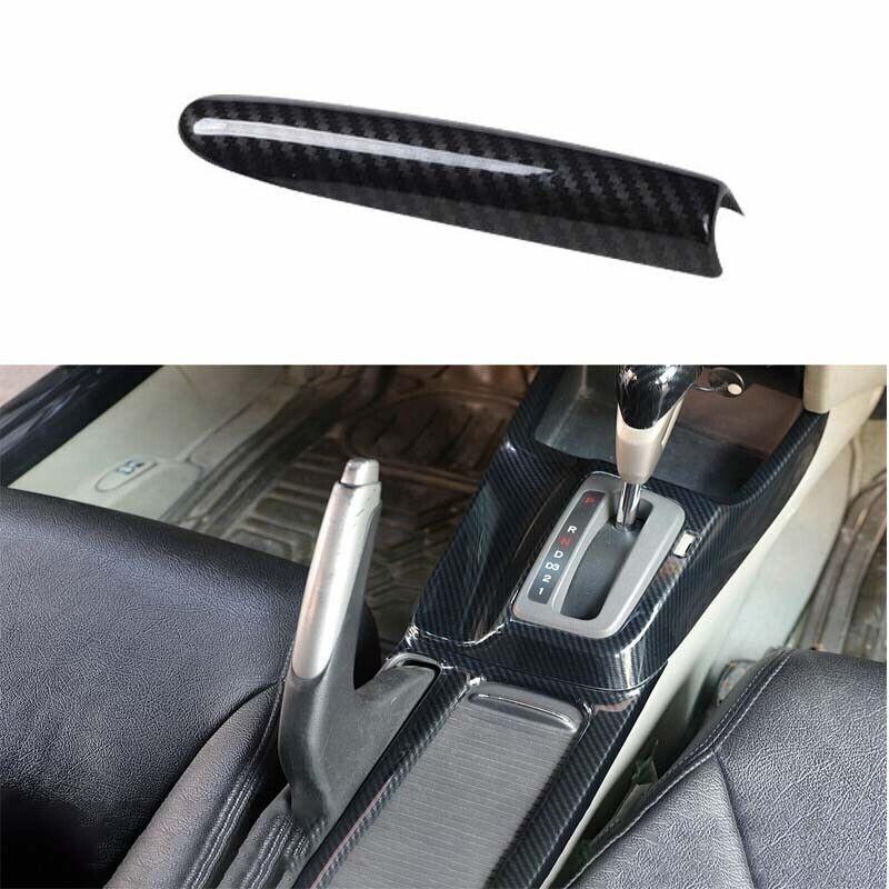 2012-2015 Cover Trim Fit For Honda Civic 9th Brake Handle Handbrake Carbon Fiber