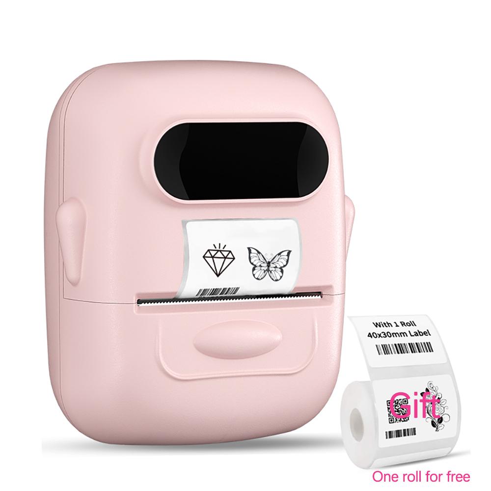 

Мини термопринтер для этикеток P50 12-57мм Портативный принтер для бирок Бесчернильная беспроводная машина для маркировки Карманный принтер для самоклеящихся наклеек