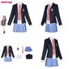 Bang Dream Cosplay Uniform With Wig For Style Cosplay Event Summer
