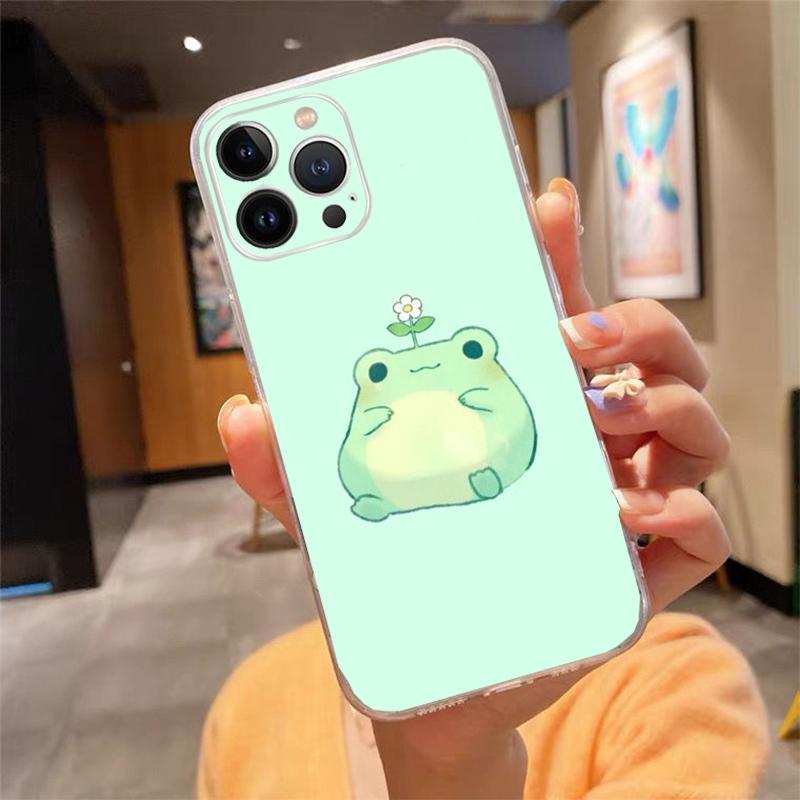 Phone Case For iphone 17 Air 17 Pro Max 16 15 14 13 Pro Max 15 16 Pro 15Plus Frog