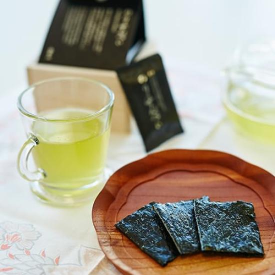 Yamamotoyama Nori Senbei and Plum Flavored Nori Senbei Assortment Enjoy the Flavor of Nori Made by a Nori These Luxurious Nori Rice Crackers with Plum