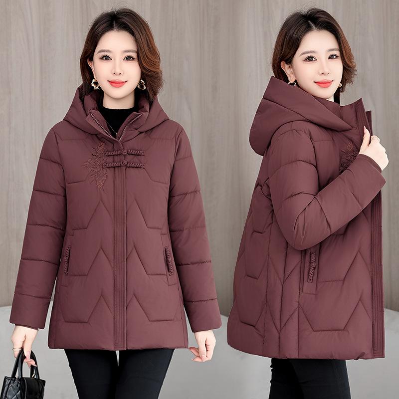 Winter new fashion hooded down cotton clothes women's thickened and versatile small warm cotton-padded jacket