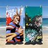 Anime M-MyHeroAcademia Towel Beach Blanket Towel  For Travel Gym Shower Luxury Lightweight Camping Pool Hot