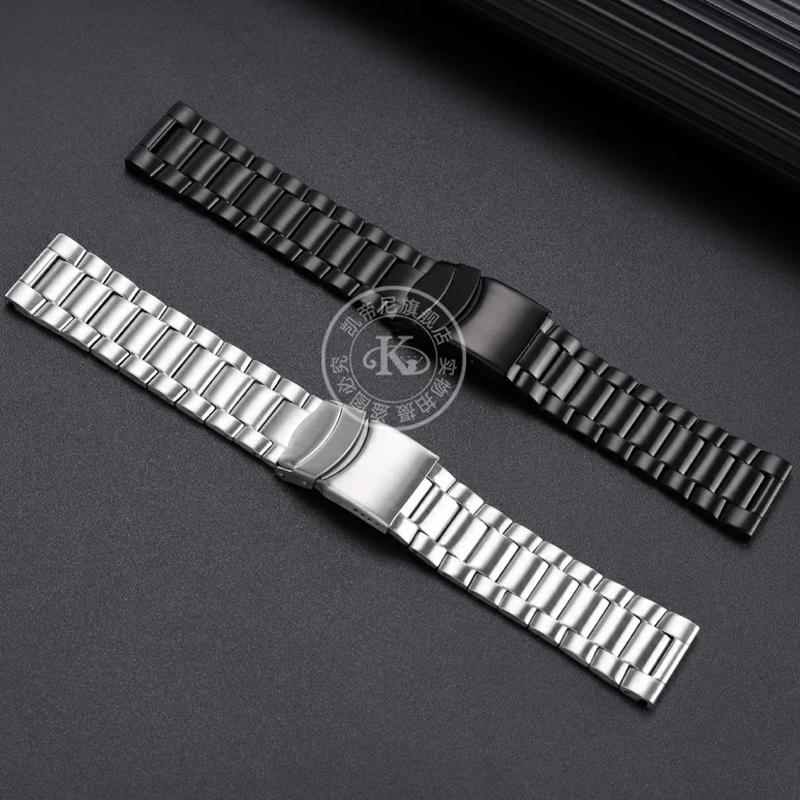 Cinturino per orologio in acciaio inossidabile da 22 mm 23 mm Fibbia pieghevole Cinturino per 3051 3150 8800 3080 Braccialetto da uomo