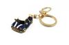 Naissant Retro Classic Car Keychain Set Two-Piece (Blue & Red)