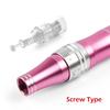 Rechargeable Rose Electric Microneedle Pen for Skin Rejuvenation and Hyaluronic Acid Treatment.