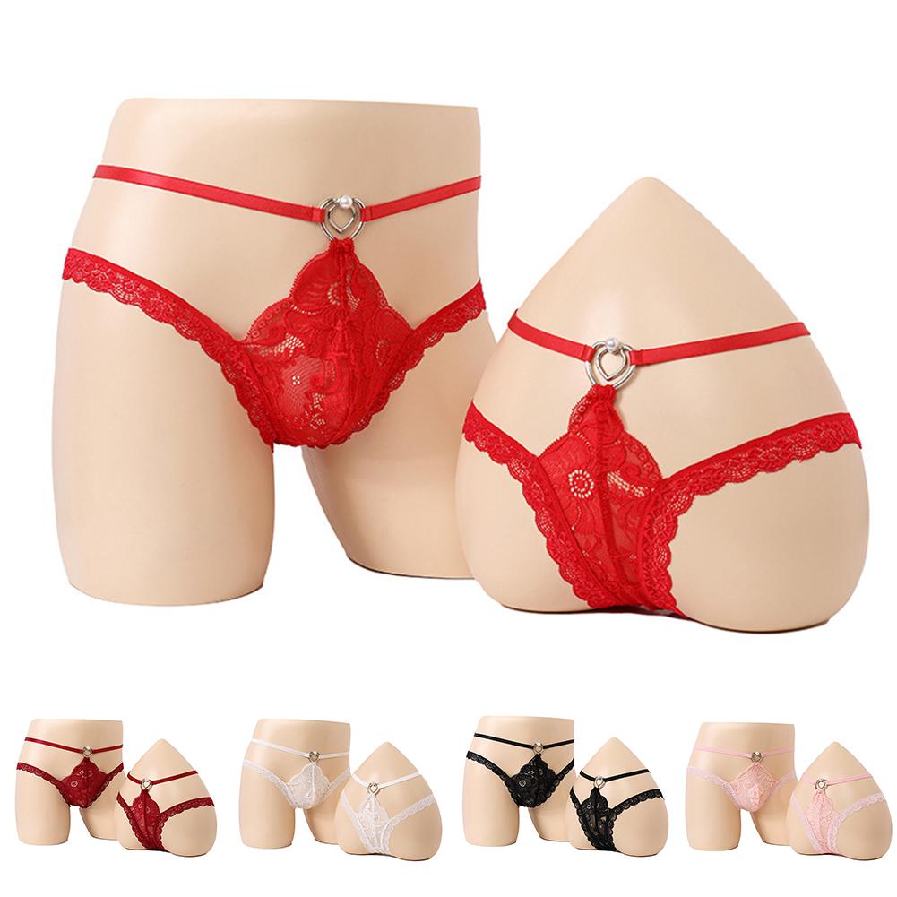 

Couples Panty Underwear G-string Hollow Out Low Rise