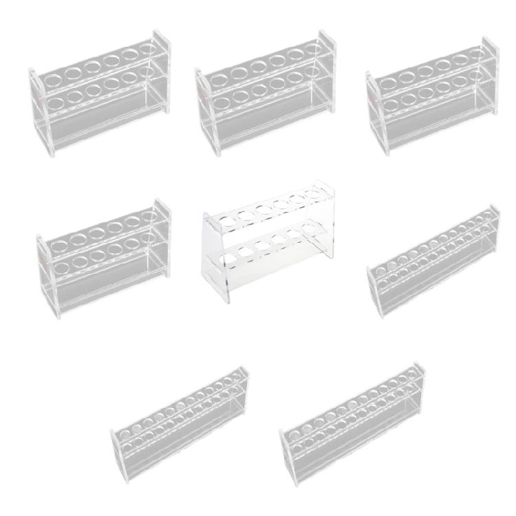 Desktop Test Tube Rack Test Tube Holder Tube Stand Lab Tube Holder Bracket Clear Test Tube Display Stand Test Tube Stand