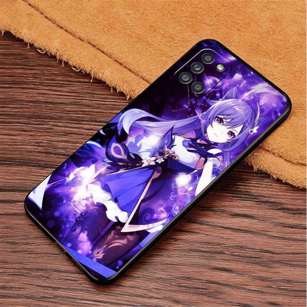 Shell Capa For Samsung Galaxy A12 A52 A51 A72 A02s A32 4G A71 A31 A41 A21s A13 A73 A23 A53 A33 A03s A22 Genshin Impact Case