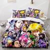 HUNTER×HUNTER Bedding Set Single Twin Full Queen King Size Bed Set Adult Kid Bedroom Duvet Cover Sets Bed Furniture Set Bedroom